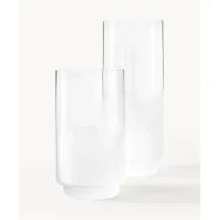 Jarron Soplado Artesanalmente Milky