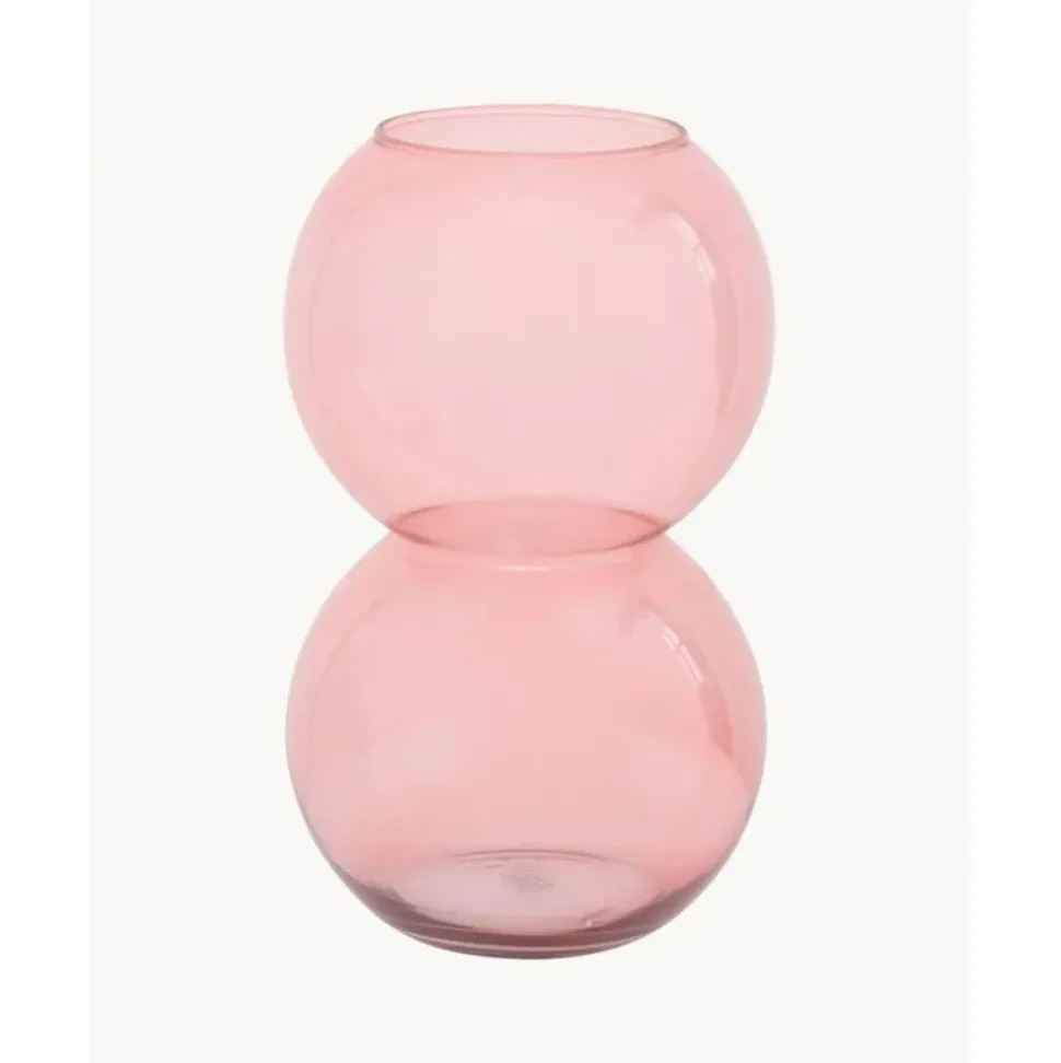 Jarron Soplado Artesanalmente De Diseno Bulb