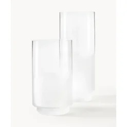 Jarron Soplado Artesanalmente Milky