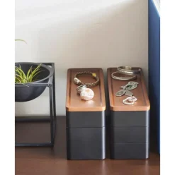 Joyero Con Tapadera Rin, 3 Niveles