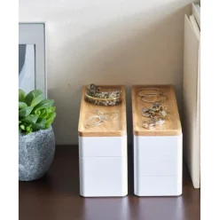 Joyero Con Tapadera Rin, 3 Niveles