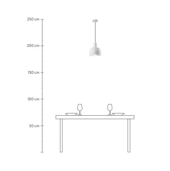 Lampara De Techo Artesanal Pequena Caxixi