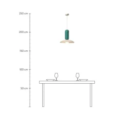 Lampara De Techo Artesanal Pau