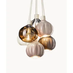 Lampara De Techo Artesanal Cluster Afoxe