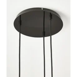 Lampara De Techo Cluster De Vidrio Espejado Amora