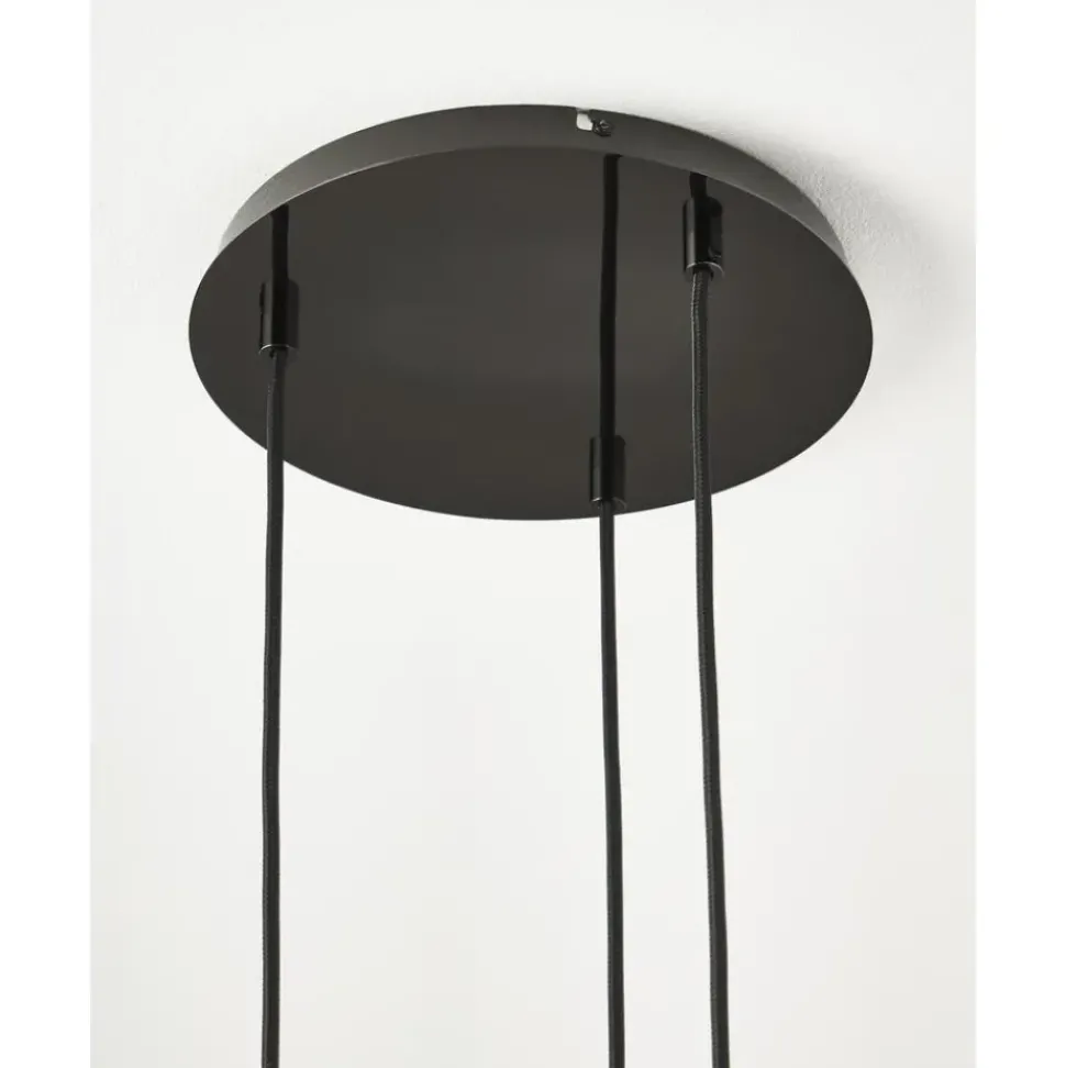 Lampara De Techo Cluster De Vidrio Espejado Amora