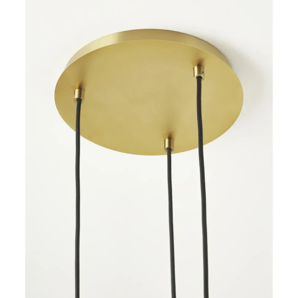 Lampara De Techo Cluster De Vidrio Amora