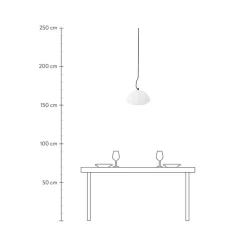 Lampara De Techo Con Forma Organica Elba