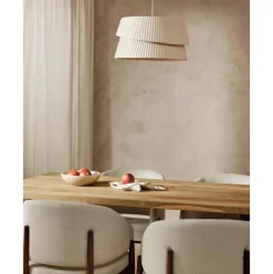 Lampara De Techo Con Pantala Asimetrica Nyla