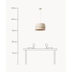 Lampara De Techo Con Pantala Asimetrica Nyla