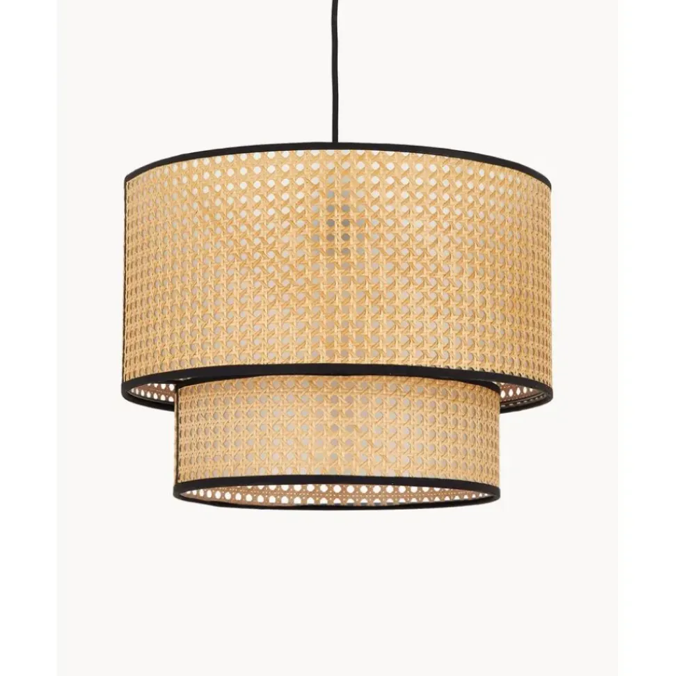 Lampara De Techo Con Tejido Vienes Vienna