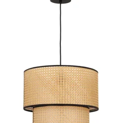 Lampara De Techo Con Tejido Vienes Vienna