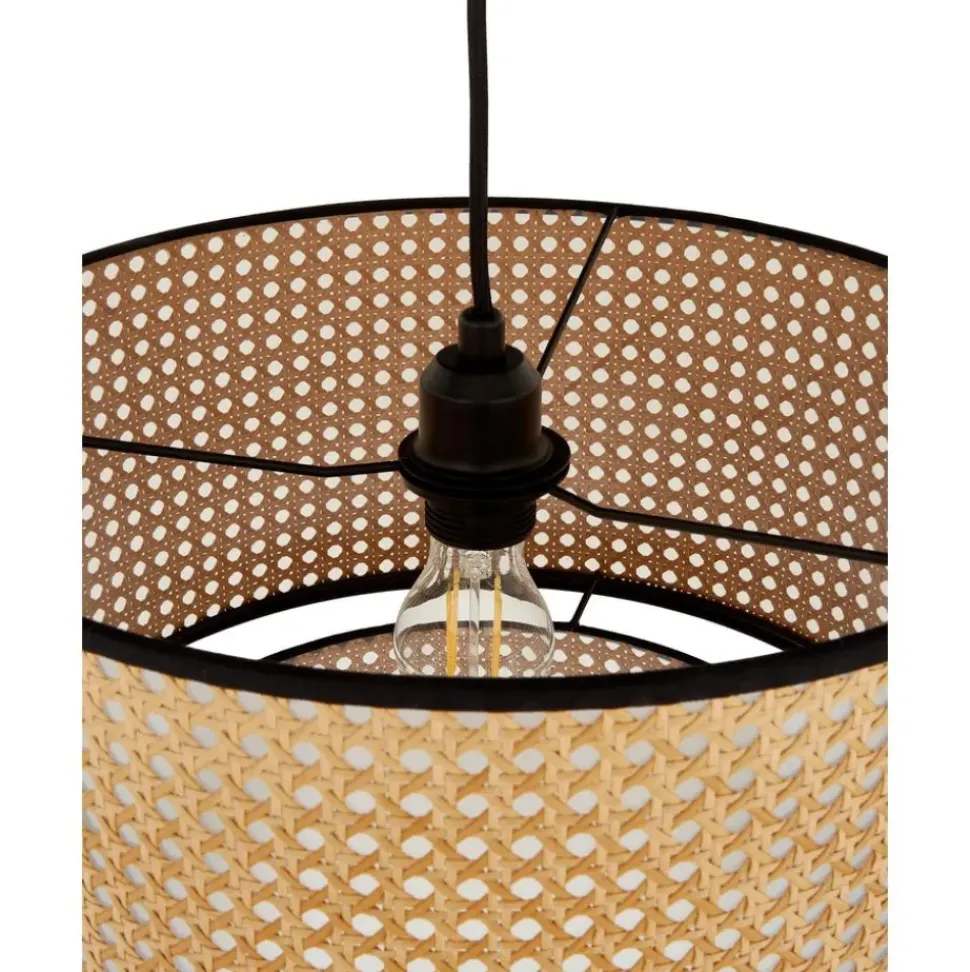 Lampara De Techo Con Tejido Vienes Vienna