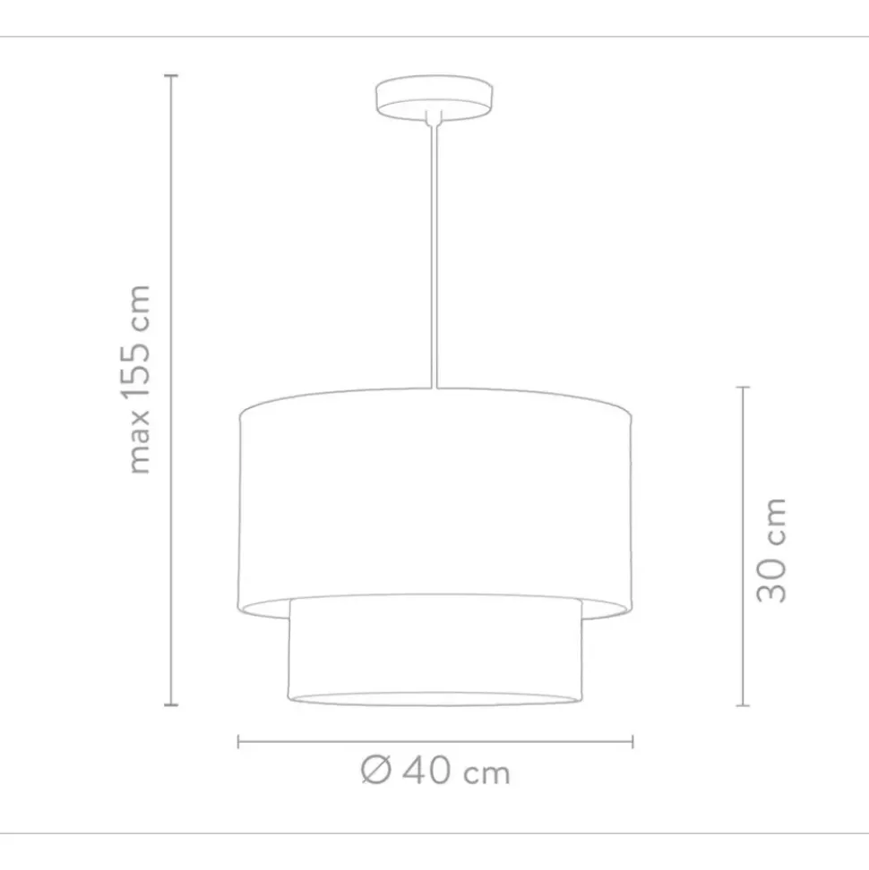 Lampara De Techo Con Tejido Vienes Vienna