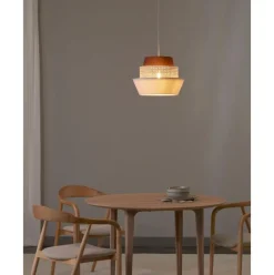 Lampara De Techo Con Tejido Vienes Klea