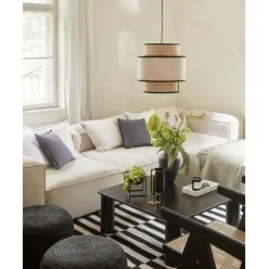 Lampara De Techo Con Tejido Vienes Vienna