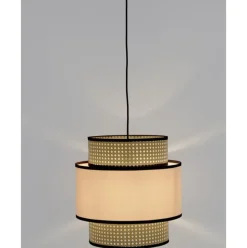 Lampara De Techo Con Tejido Vienes Vienna