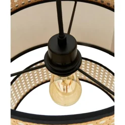 Lampara De Techo Con Tejido Vienes Vienna