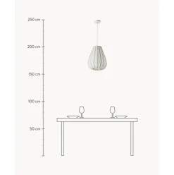 Lampara De Techo De Bambu Salma