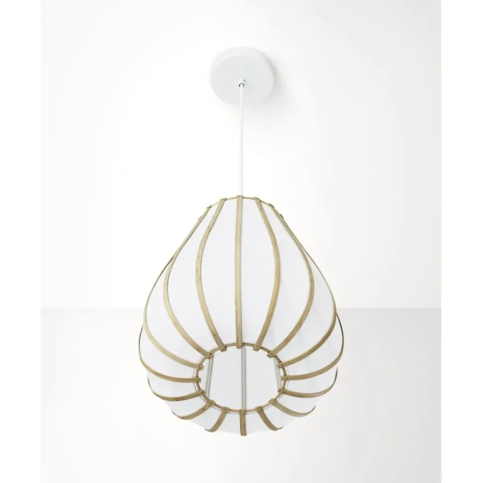 Lampara De Techo De Bambu Salma