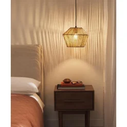 Lampara De Techo De Canamo Mira