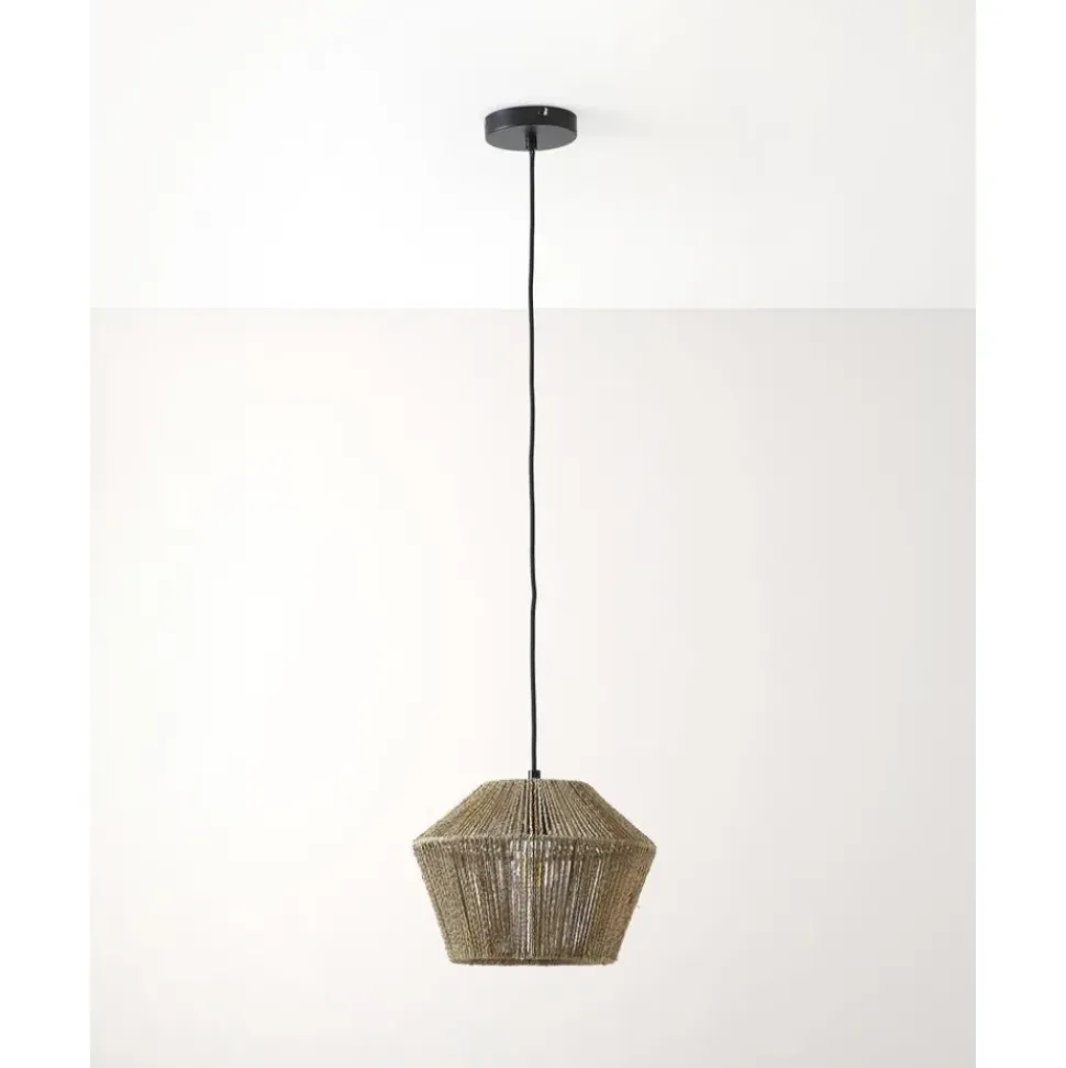 Lampara De Techo De Canamo Mira