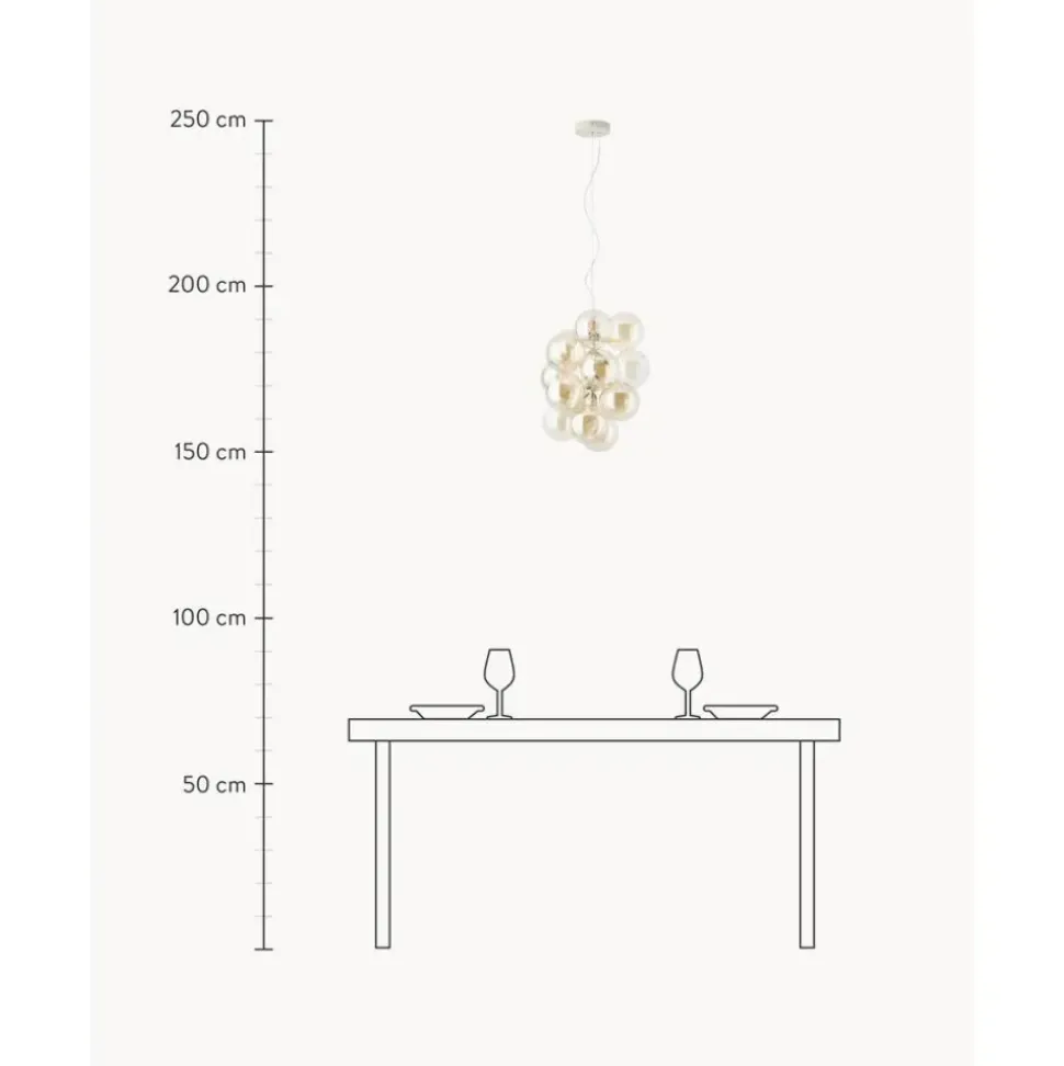 Lampara De Techo De Diseno Bubbles