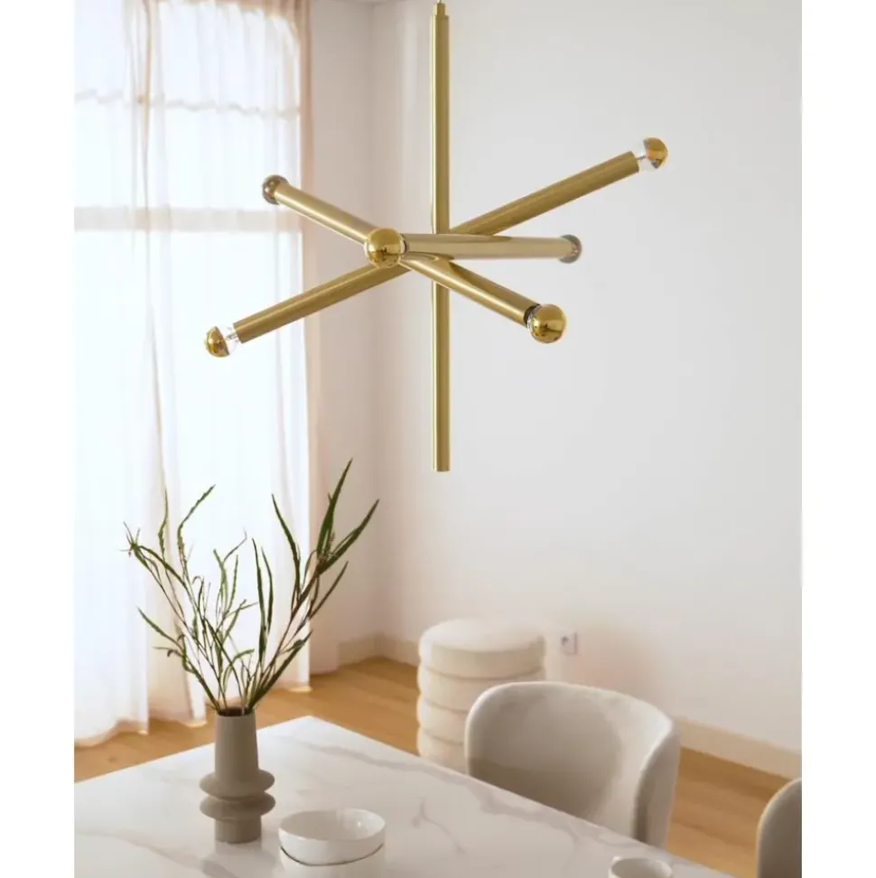 Lampara De Techo De Diseno Sticks