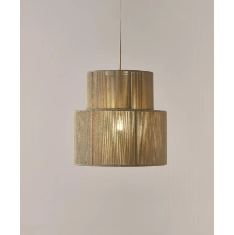 Lampara De Techo De Lino Lace