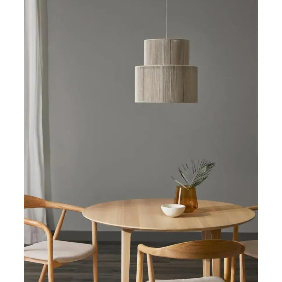 Lampara De Techo De Lino Lace