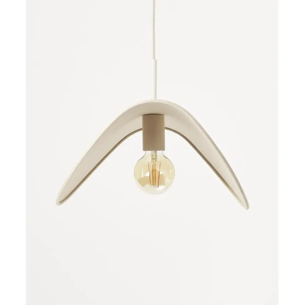 Lampara De Techo De Lino De Diseno Kenzie