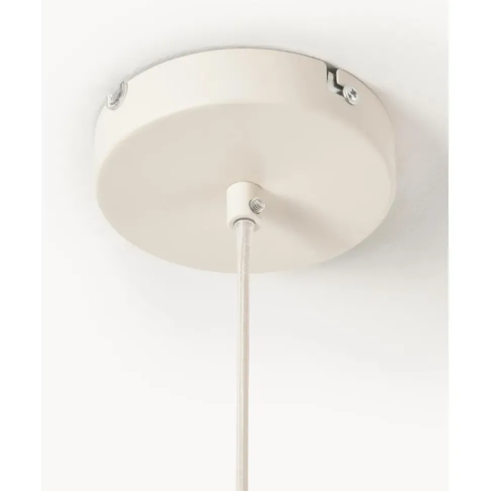 Lampara De Techo De Lino De Diseno Kenzie