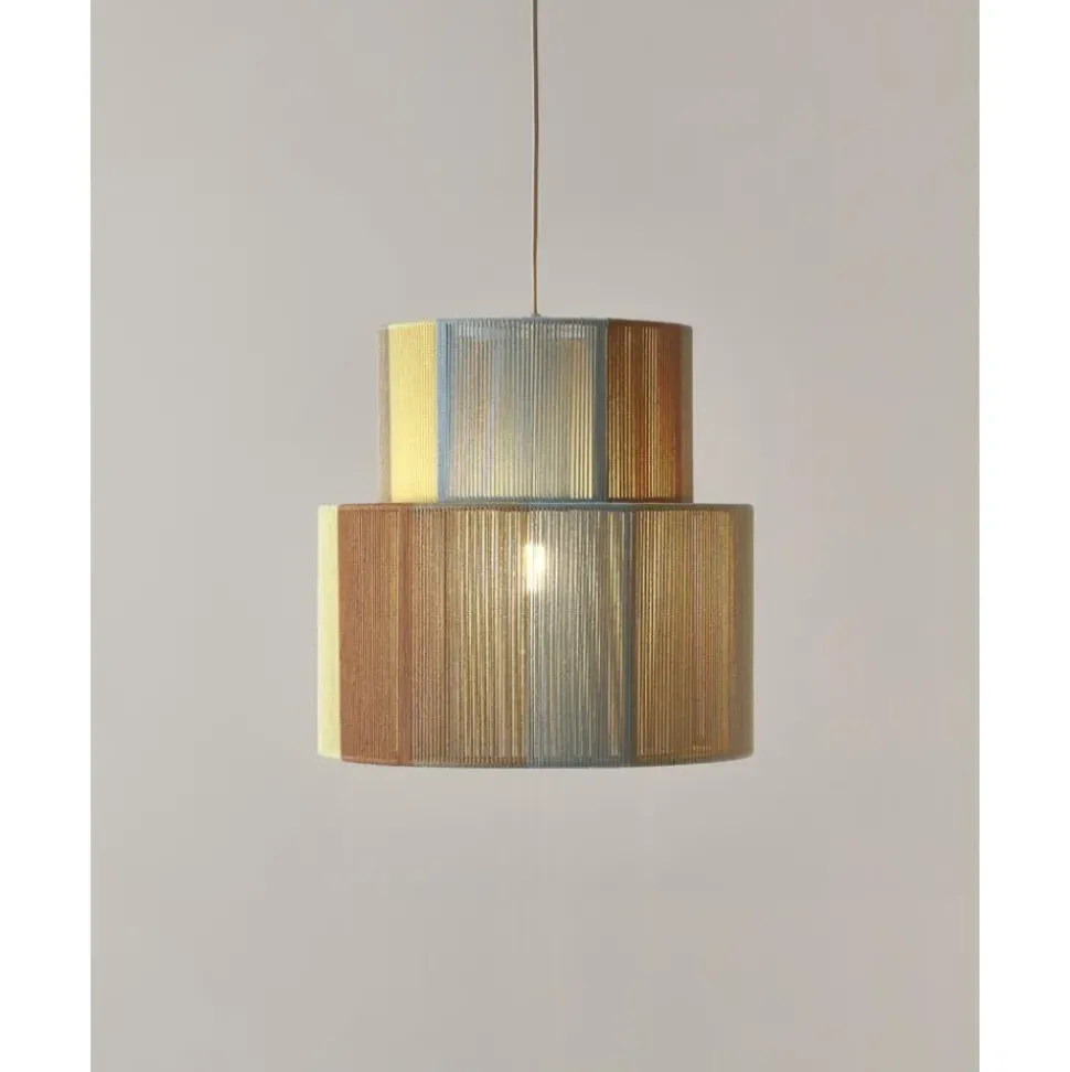 Lampara De Techo De Lino Lace