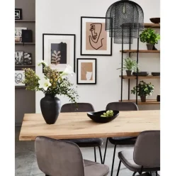 Lampara De Techo De Metal Louie