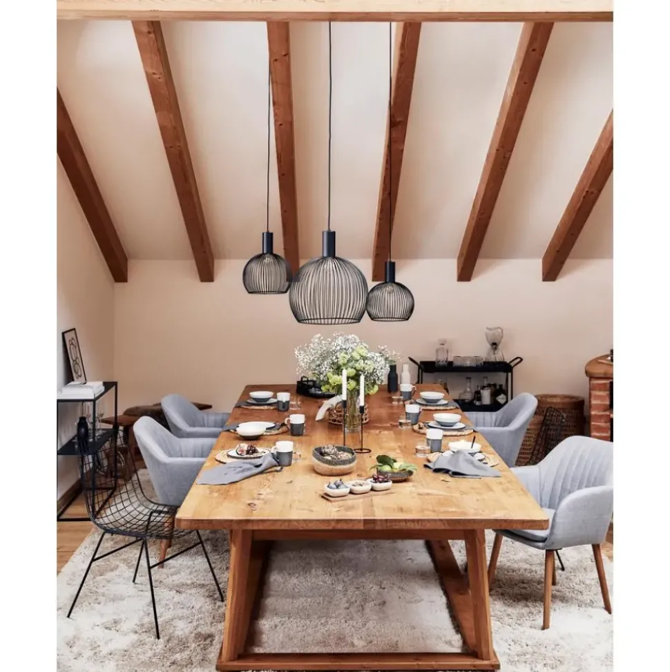 Lampara De Techo De Metal Aver