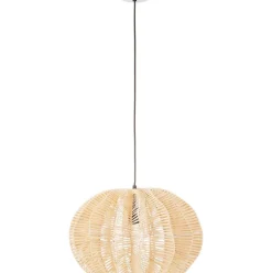 Lampara De Techo De Ratan Ufe