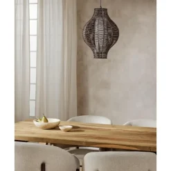 Lampara De Techo De Ratan Malena