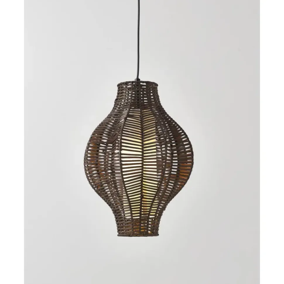 Lampara De Techo De Ratan Malena