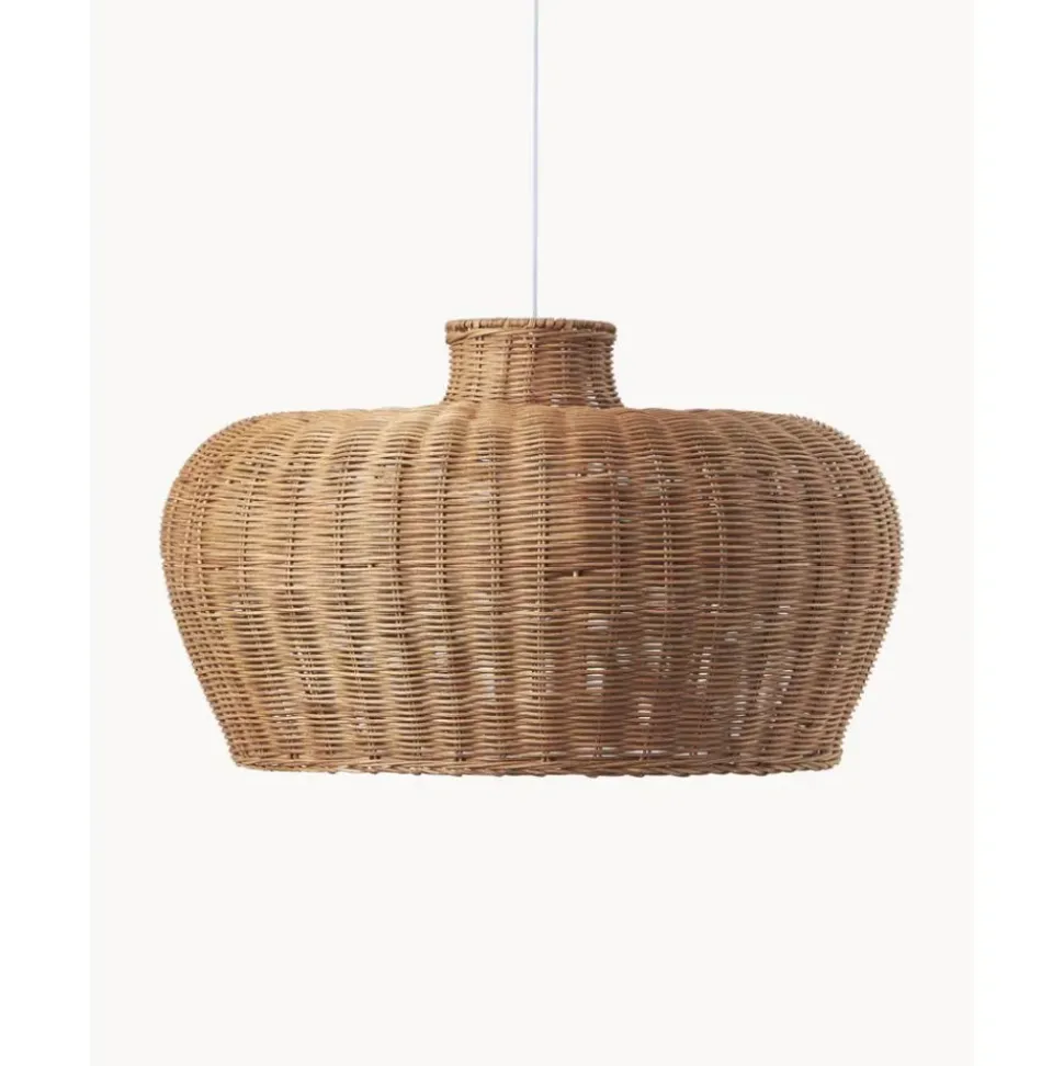 Lampara De Techo De Ratan Krisa