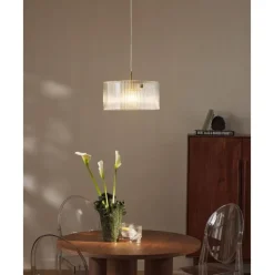 Lampara De Techo De Vidrio Emmi