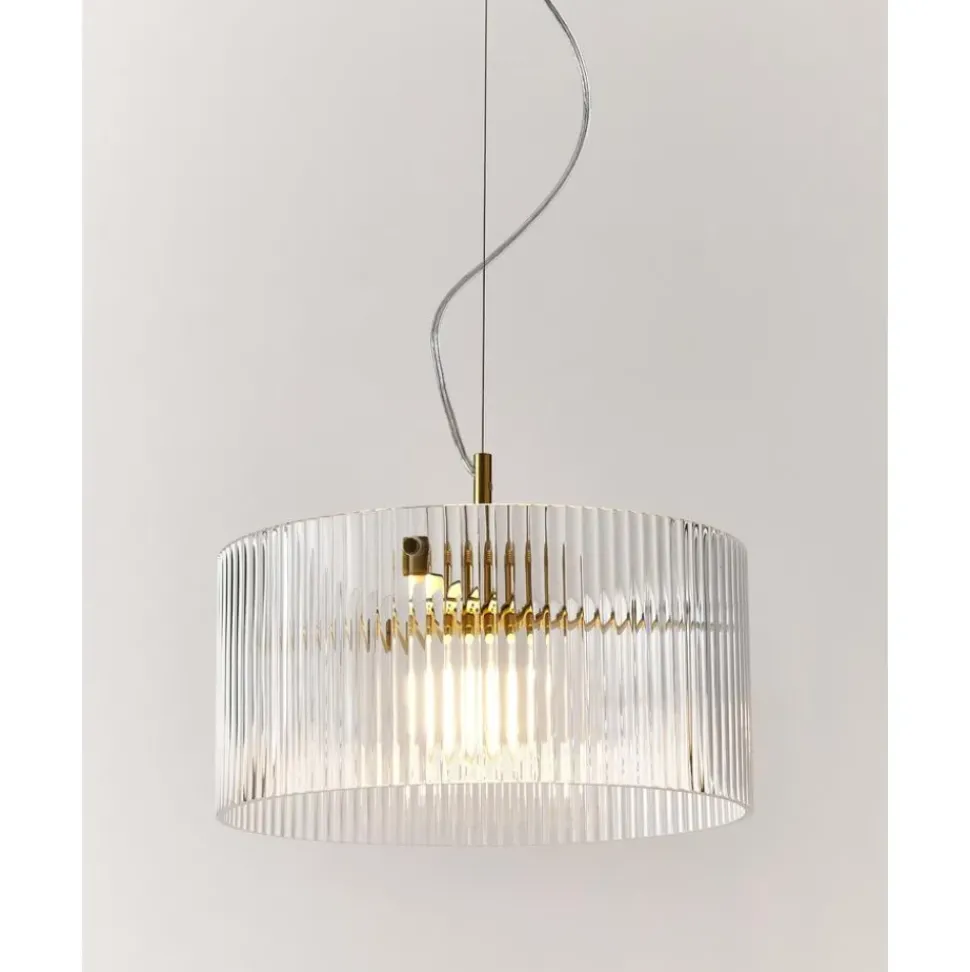 Lampara De Techo De Vidrio Emmi