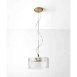 Lampara De Techo De Vidrio Emmi