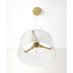 Lampara De Techo De Vidrio Emmi