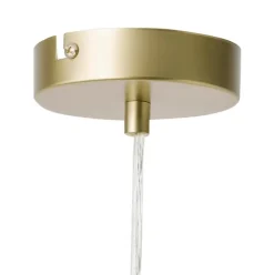 Lampara De Techo De Vidrio Opalino Chloe