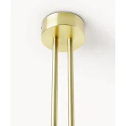 Lampara De Techo De Vidrio Opalino Lilja