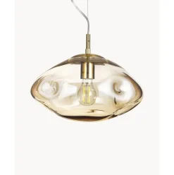 Lampara De Techo De Vidrio Amora