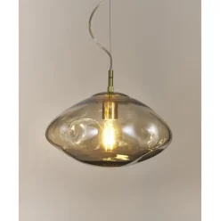 Lampara De Techo De Vidrio Amora