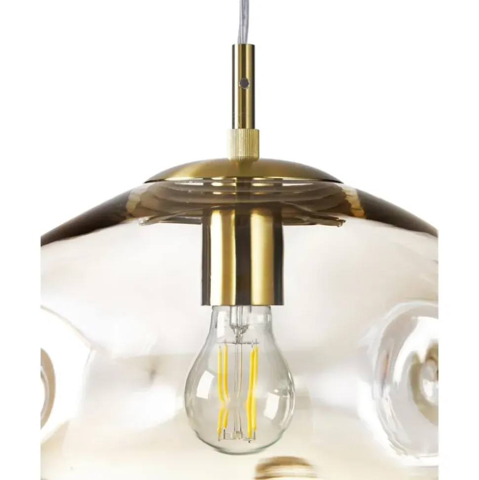 Lampara De Techo De Vidrio Amora