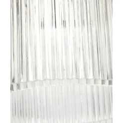 Lampara De Techo De Vidrio Con Relieves Ripple