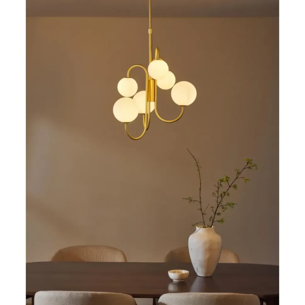 Lampara De Techo De Vidrio Avalee